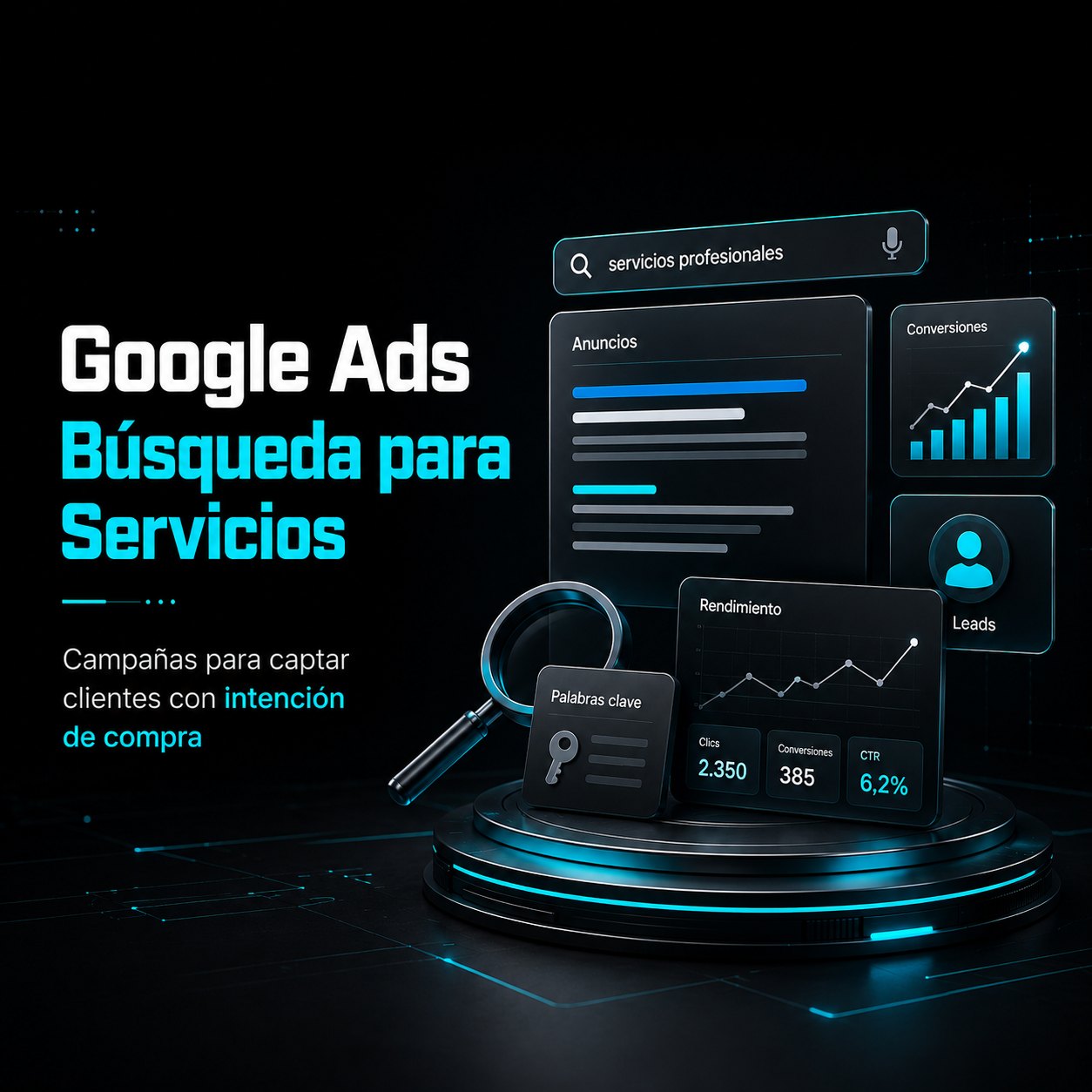 Google Ads Búsqueda para Servicios