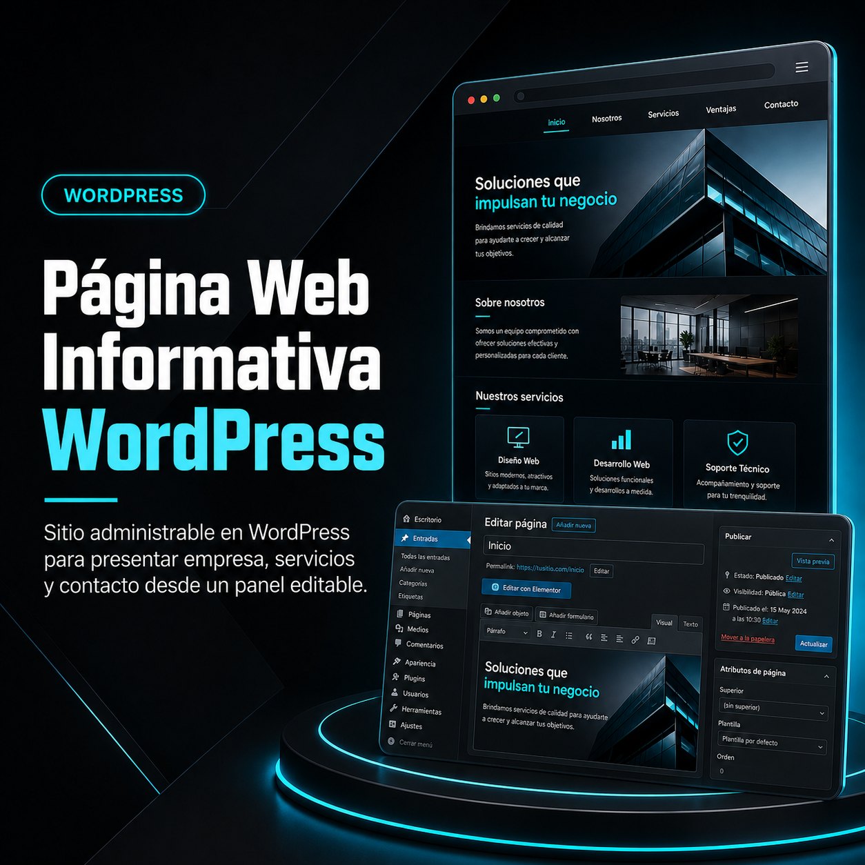 WordPress a Solicitud